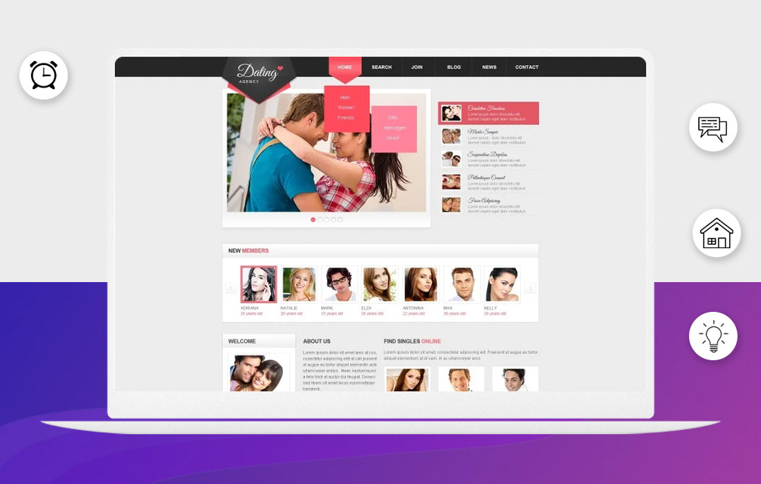 Dating Website Design Development Company